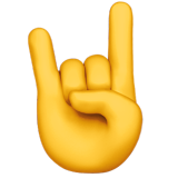 rock on emoji